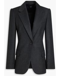 Theory - Lynnia Wool-Flannel Blazer - Lyst