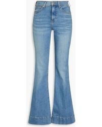 Veronica Beard - Sheridan High-rise Flared Jeans - Lyst