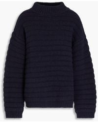 Loulou Studio - Oversized Bouclé-knit Merino Wool--blend Turtleneck Sweater - Lyst