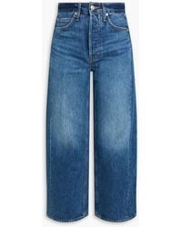 Veronica Beard - Ryder High-Rise Barrel-Leg Jeans - Lyst