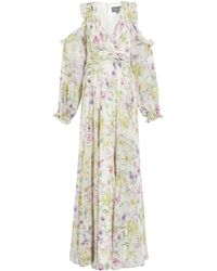 theia cold shoulder gown