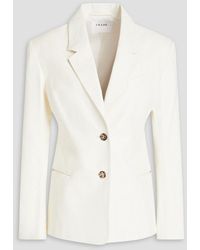 FRAME - The femme blazer aus leder - Lyst