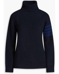 Thom Browne - Waffle-knit Wool And Cashmere-blend Turtleneck Sweater - Lyst