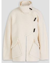 Ganni - Wool-Blend Bouclé Jacket - Lyst
