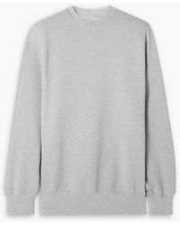 Wardrobe NYC - Track minikleid aus baumwoll-jersey - Lyst