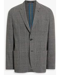 Paul Smith - Prince Of Wales Checked Wool Blazer - Lyst