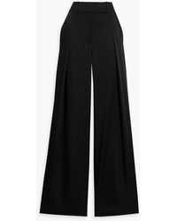 Jonathan Simkhai - Kyra hose mit weitem bein aus satin - Lyst