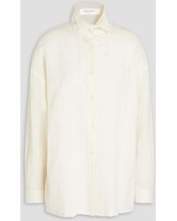 Giuliva Heritage - Savanah Linen And Cotton-blend Shirt - Lyst