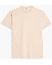 TOTEME - Cotton-jersey T-shirt - Lyst