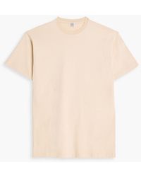 TOTEME - Cotton-jersey T-shirt - Lyst