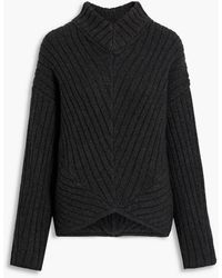 Proenza Schouler - Ribbed Wool-blend Turtleneck Sweater - Lyst