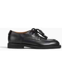 Emporio Armani - Leather Derby Shoes - Lyst