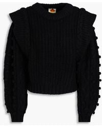 FARM Rio - Gerippter pullover mit zopfstrickmuster - Lyst