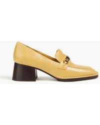 Tory Burch - Perrine Embellished Leather Loafers - Lyst