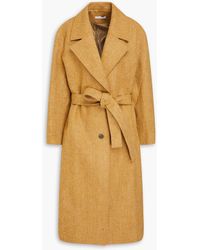 Rejina Pyo - Belted Wool-blend Coat - Lyst