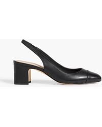 Stuart Weitzman - Milla 55 Leather Slingback Pumps - Lyst