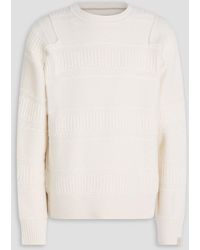 Rag & Bone - Colton Jacquard-Knit Merino Wool-Blend Sweater - Lyst