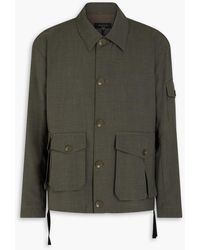Rag & Bone - Cade Wool-blend Overshirt - Lyst