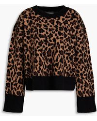 Galvan London - Theia pullover aus jacquard-strick aus einer wollmischung - Lyst