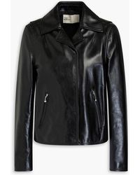 Tory Burch - Leather Biker Jacket - Lyst