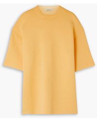 Peter Do - Oversized-t-shirt aus strick mit cut-outs - Lyst