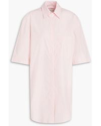 Loulou Studio - Evora Cotton Mini Shirt Dress - Lyst