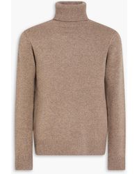 Sandro - Rollkragenpullover aus einer woll-yakwoll-kaschmirmischung - Lyst