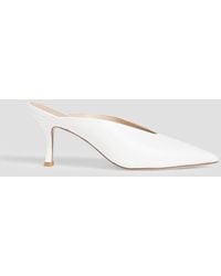 Stuart Weitzman - Lulah Leather Mules - Lyst