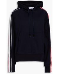 Thom Browne - Striped French Cotton-terry Hoodie - Lyst