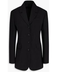 Brunello Cucinelli - Bead-embellished Wool-blend Blazer - Lyst