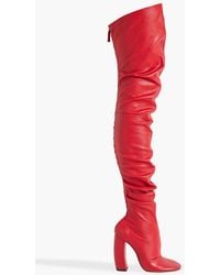 Victoria Beckham - Leather Over-the-knee Boots - Lyst