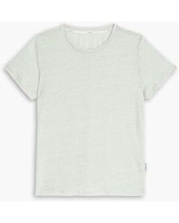 Zimmermann - Linen-jersey T-shirt - Lyst