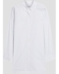 IRO - Beauty Oversized Striped Cotton-poplin Shirt - Lyst