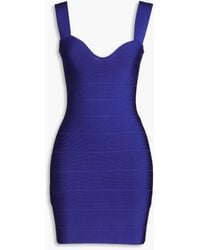 Hervé Léger - Bandage Mini Dress - Lyst