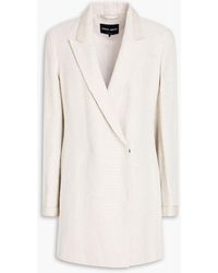 Giorgio Armani - Linen Blazer - Lyst