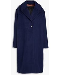 Stine Goya - Kamari Double-breasted Wool-blend Felt Coat - Lyst