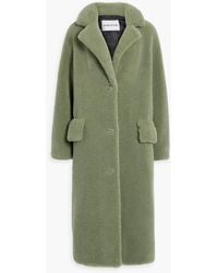 Stand Studio - Tayla Faux Shearling Coat - Lyst