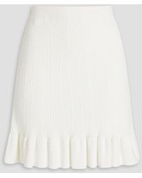 Sandro - Soline Cable-knit Mini Skirt - Lyst