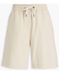Brunello Cucinelli - French Cotton-blend Terry Shorts - Lyst