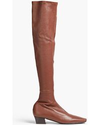 BY FAR - Colette Stretch-leather Knee Boots - Lyst