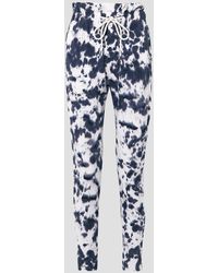 Bassike Tie-dye Cotton Track Pants in 