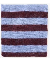 JW Anderson - Striped Knitted Snood - Lyst