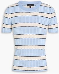 Rag & Bone - Eloise Striped Ribbed-Knit Top - Lyst