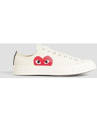 COMME DES GARÇONS PLAY - Chuck 70 Printed Canvas Sneakers - Lyst