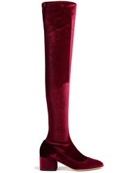Velvet Boots for Women - Up to 70% off at Lyst.com