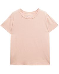 Nili Lotan Brady Distressed Cotton-jersey T-shirt - Multicolour