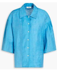 Sandro - Myrtille Linen-blend Shirt - Lyst