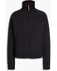 Tory Burch - Embroidered Stretch-jersey Track Jacket - Lyst