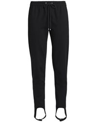 Theory - Stretch-jersey Tapered Stirrup Pants - Lyst