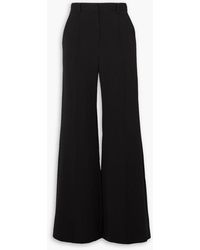 Jonathan Simkhai - Jordana Pleated Duchesse-satin Wide-leg Pants - Lyst